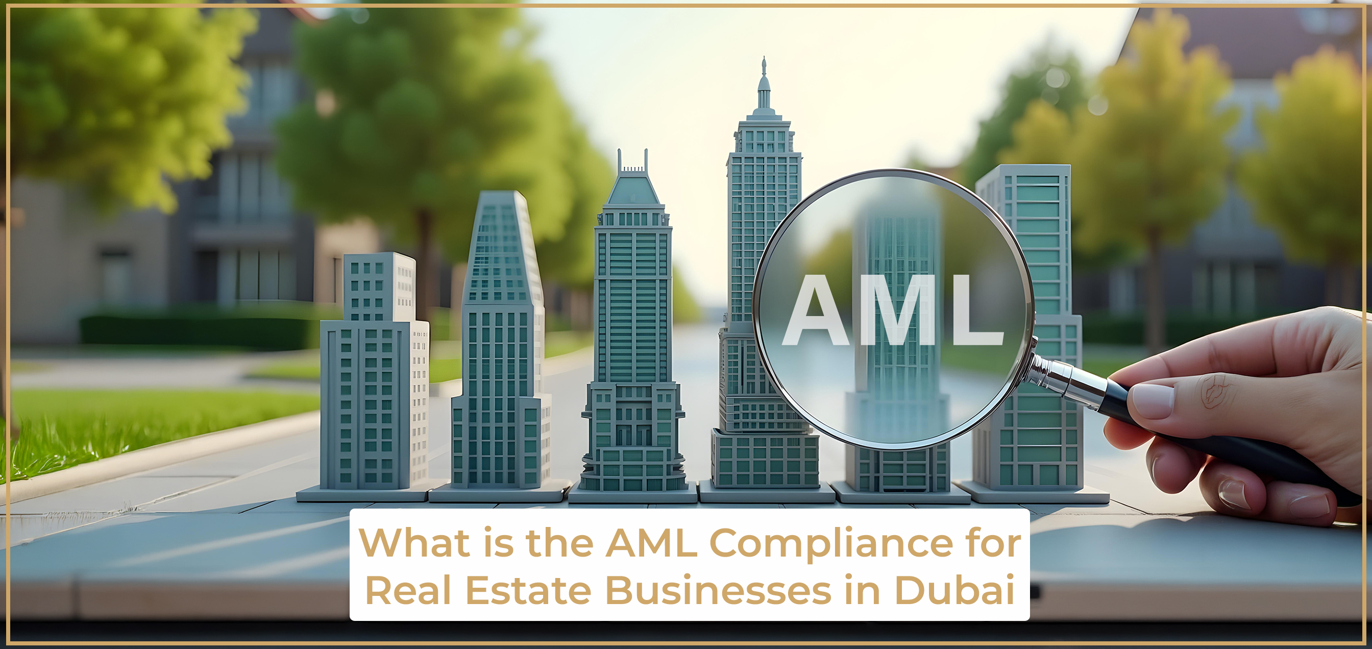 What is the AML Compliance for Real Estate Businesses in Dubai?